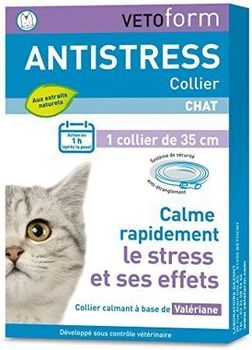Vetoform Collier Anti Stress Chat De 35cm Vetoform Collier Anti Stress Chat De 35cm