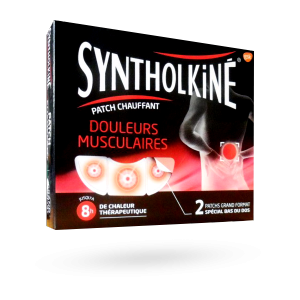 SyntholKiné patch auto-chauffant - Bas du dos par 2