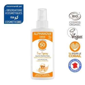 Alphanova Bebe Sun Spray Bio Spf 50 125g Alphanova Bebe Sun Spray Bio Spf 50 125g
