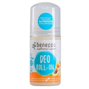 Benecos Déodorant Abricot Et Fleur De Sureau Bio Roll On 50ml