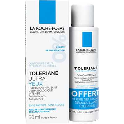 Yeux 20mlDermo Ultra Nettoyant Offert Roche Posay 50ml La Tolériane WEe29YHDI