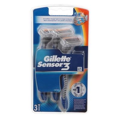 gillette sensor 3 3 rasoirs jetables pas cher gillette sensor 3 3 rasoirs jetables pas cher