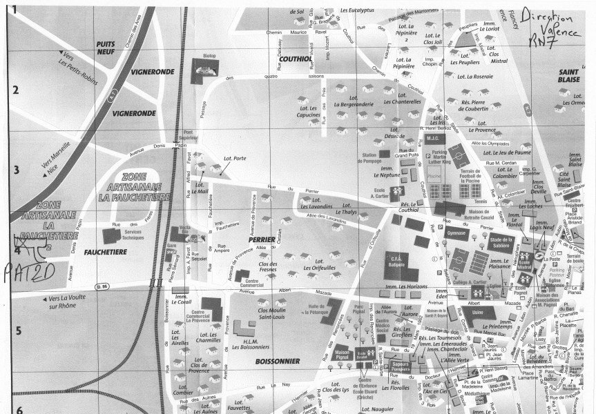 Pour venir à la boutique PAT2D