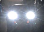 headlight 6/12V led yellow european code two parts, high power