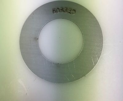 washer off pinion front