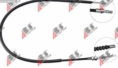 hand brake cable complete left 2275mm