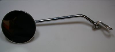 Rearview mirror mounton long left handle