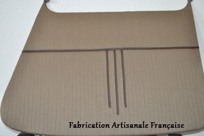 door carpeting grey with motif T 11BN 1935 to 1939, ready to use