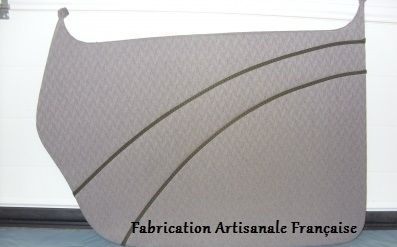 door carpeting grey with comet tail motif 11BN 1935 to 1939, ready to use