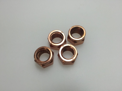 Ecrous frein de vis de fixation de cardan M10 depuis Mars 1950 serrage avec clef de 14 (l'unité)