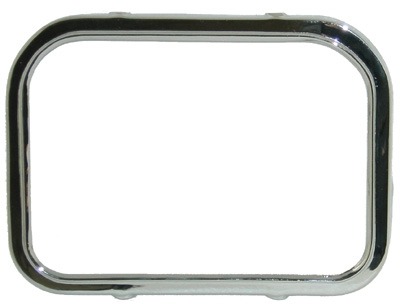 chrome moulding dashboard clock