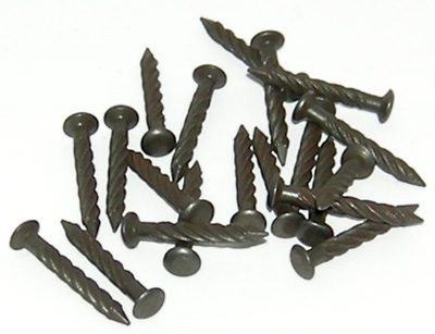 pointes vrillées pour moquette (par 10)