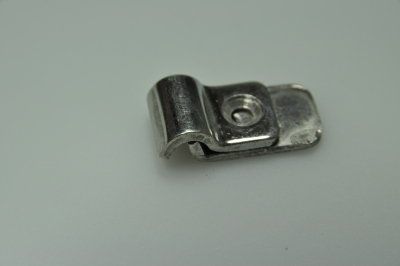 sun visor panel fastening plate