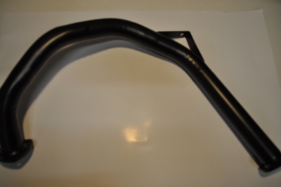 vertical exhaust pipe with flanges BN/familiale/commerciale