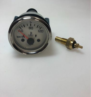 thermomètre fond blanc avec sonde électrique 6v