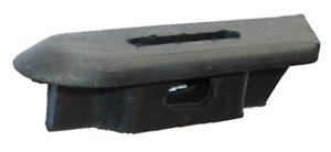 rubber bumper support rear left