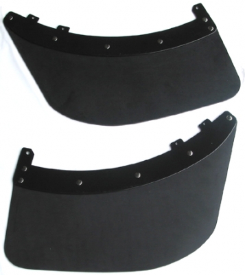 mudflaps rear one pair