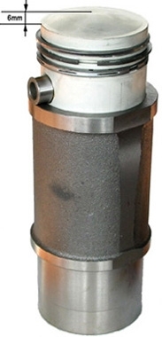 chemises pistons bombés segmentés les 2