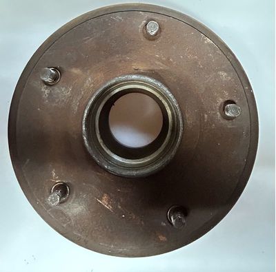 front brake drum new with 5 bolts origin