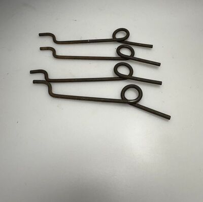 Hood handle springs, all four