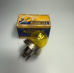 ampoule Normalux 6v40-45w jaune 3 broches