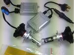 headlight 6V led yellow european code two parts, high power