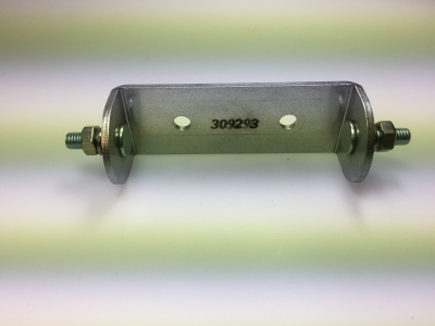 équerre assemblée de fixation de tube sous caisse (fab pat2d)