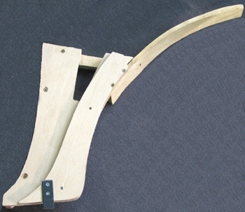 frame arm rest left BN/15