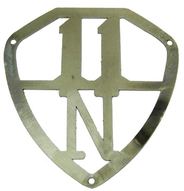 insigne aile arriere inox 11 bn