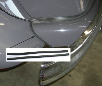 paint protection rear panel and mudguard set of 2