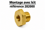 Oil Pressure Gauge Port Plug for Engine Block