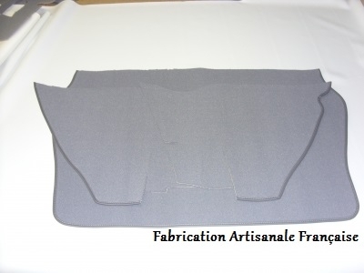 moquette de coffre grise avec côtés BL de 52 à 57
