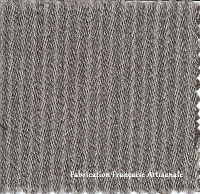 seat cover striped grey with artificial leather 11BL (1952 to 1957) handmade in france ready to use (pullman front seats)