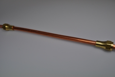 tuyauterie entre réservoir et maître cylindre +52 avec 2 raccords filetés