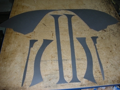 lateral carton carpeting complete BL (without roof carton, before 1952)