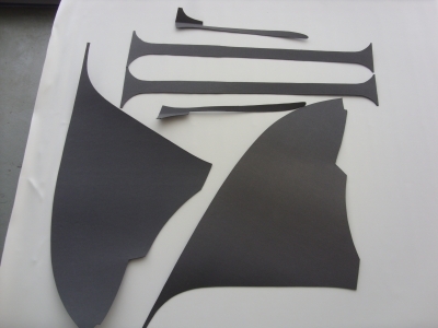 cartons d'habillage latéral (sans carton de ciel de toit) BN 39/52