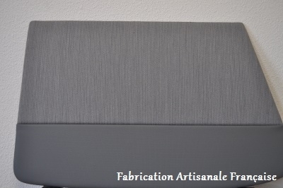 door carpeting striped grey with artificial leather 11BN 1952 to 1957, ready to use