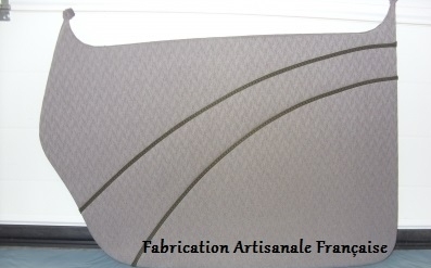 door carpeting brown 11BL with comet tail motif 1935 to 1939, ready to use