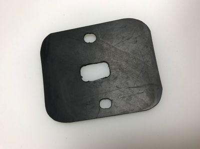 caoutchouc de plaque de fixation de câblerie depuis avril 1952