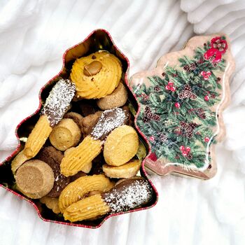 Boîte de sablés de Noël