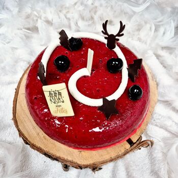 Entremet glacé Cerise basque