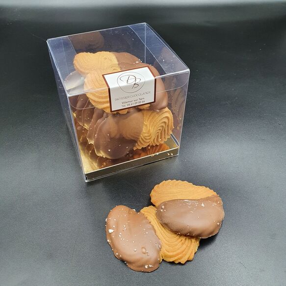 Sablés viennois chocolat noir