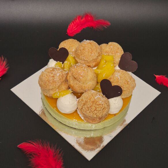 Profiteroles exotiques