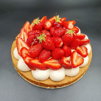 Tarte aux fraises