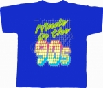 T-shirt homme manches courtes - Made in the 90's - Années 1990 néon - Disco - Danse - 11226