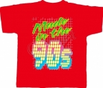 T-shirt homme manches courtes - Made in the 90's - Années 1990 néon - Disco - Danse - 11226