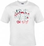 T-shirt homme manches courtes - Bowling quilles humour - 1170