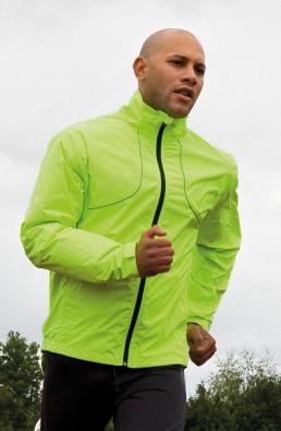 Gilet Coupe-vent Performance Bike XXL - Jaune Vif, Zip Total, Homme, Cyclisme