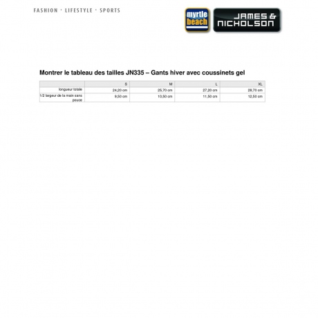 Gants cycliste hiver avec coussinets de gel - JN335 - noir