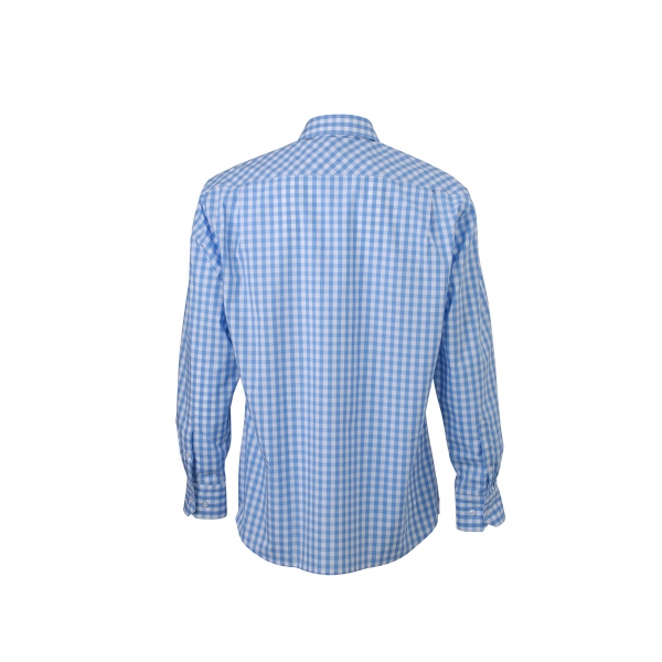Chemise Manches Longues à Carreaux Bleu Homme Tommy Hilfiger Flex Chemise Manches Longues à Carreaux Bleu Homme Tommy Hilfiger Flex